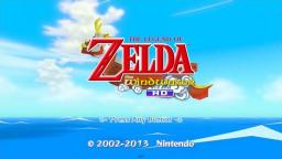 The Legend of Zelda: The Wind Waker HD Title Screen